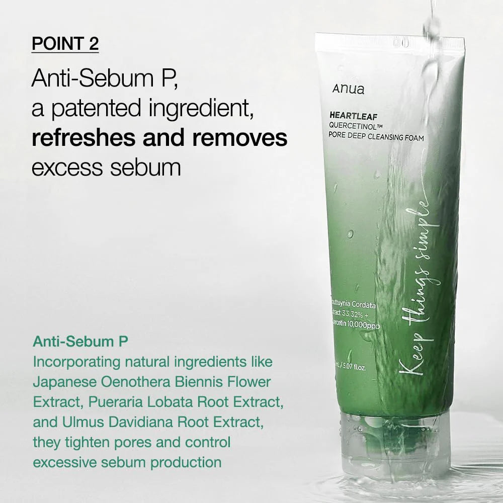 Heartleaf Pore Deep Cleansing Foam