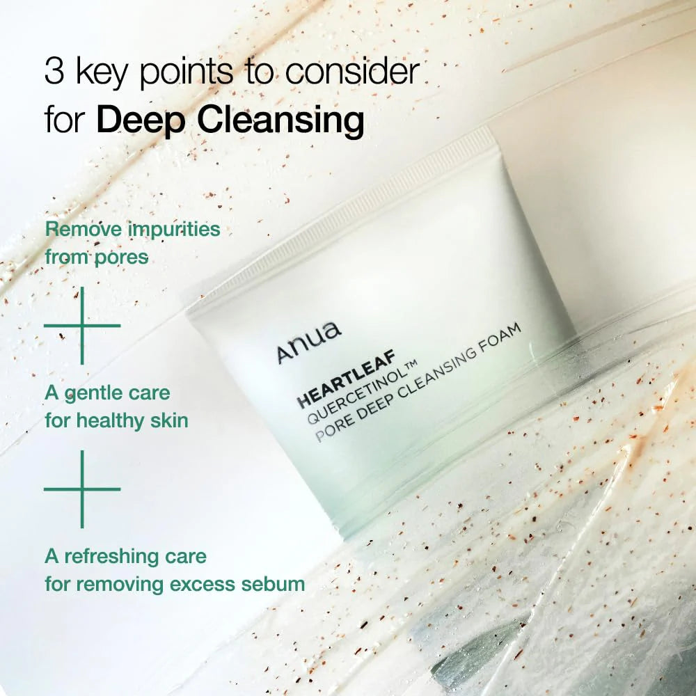 Heartleaf Pore Deep Cleansing Foam