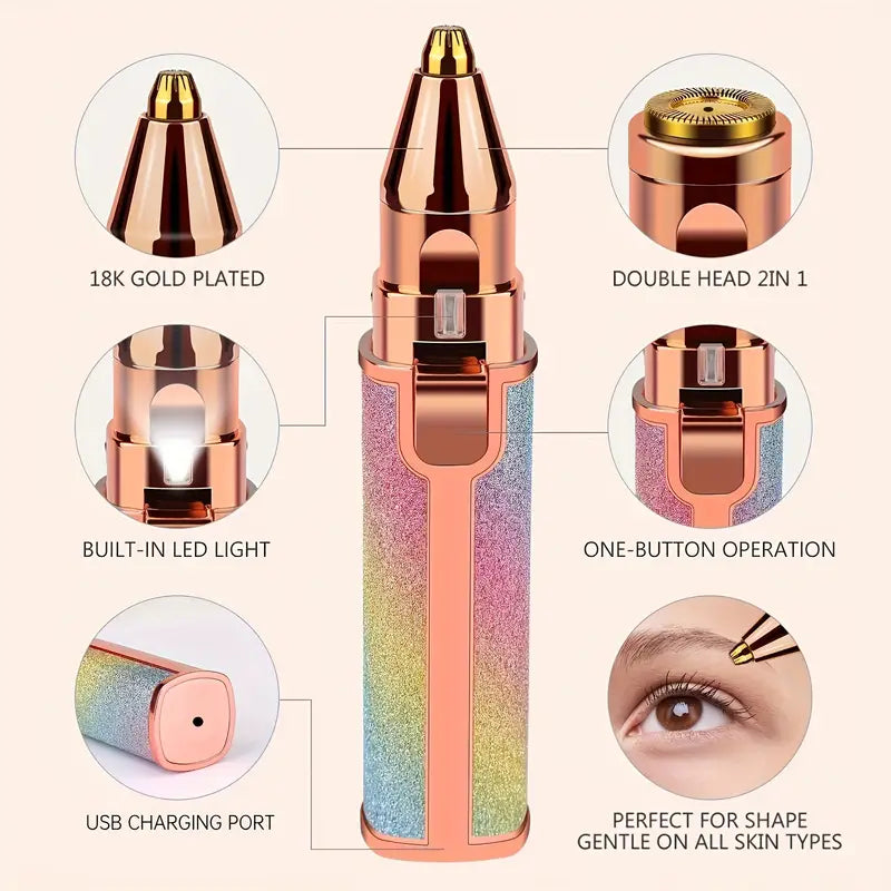 Flawless 2 in 1 Eyebrow Trimmer